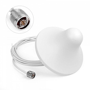 Антенна GSM всеволновая внутренняя-потолочная N-male Орбита OT-GSM11